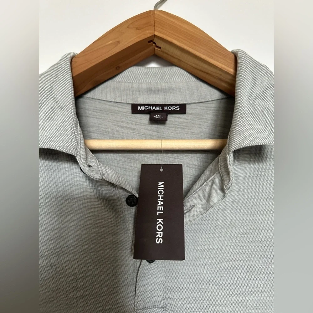 New with Tag. MICHAEL KORS Man Polo shirt. Size XXL - Picture 2 of 7
